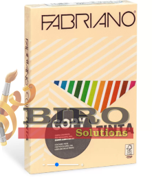 Hîrtie colorată A4 FABRIANO Tinta Albicocca, 160 gr/m2, 250 foi, pastel, piersic